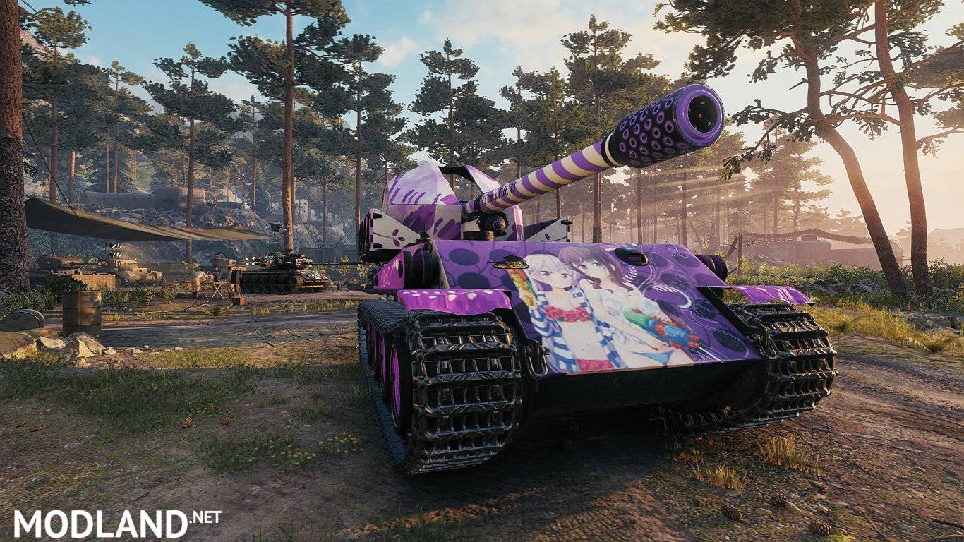 Anime Skin New Game (G.W.Panther) Tier 7 0.1 [1.0.1.1] - WoT